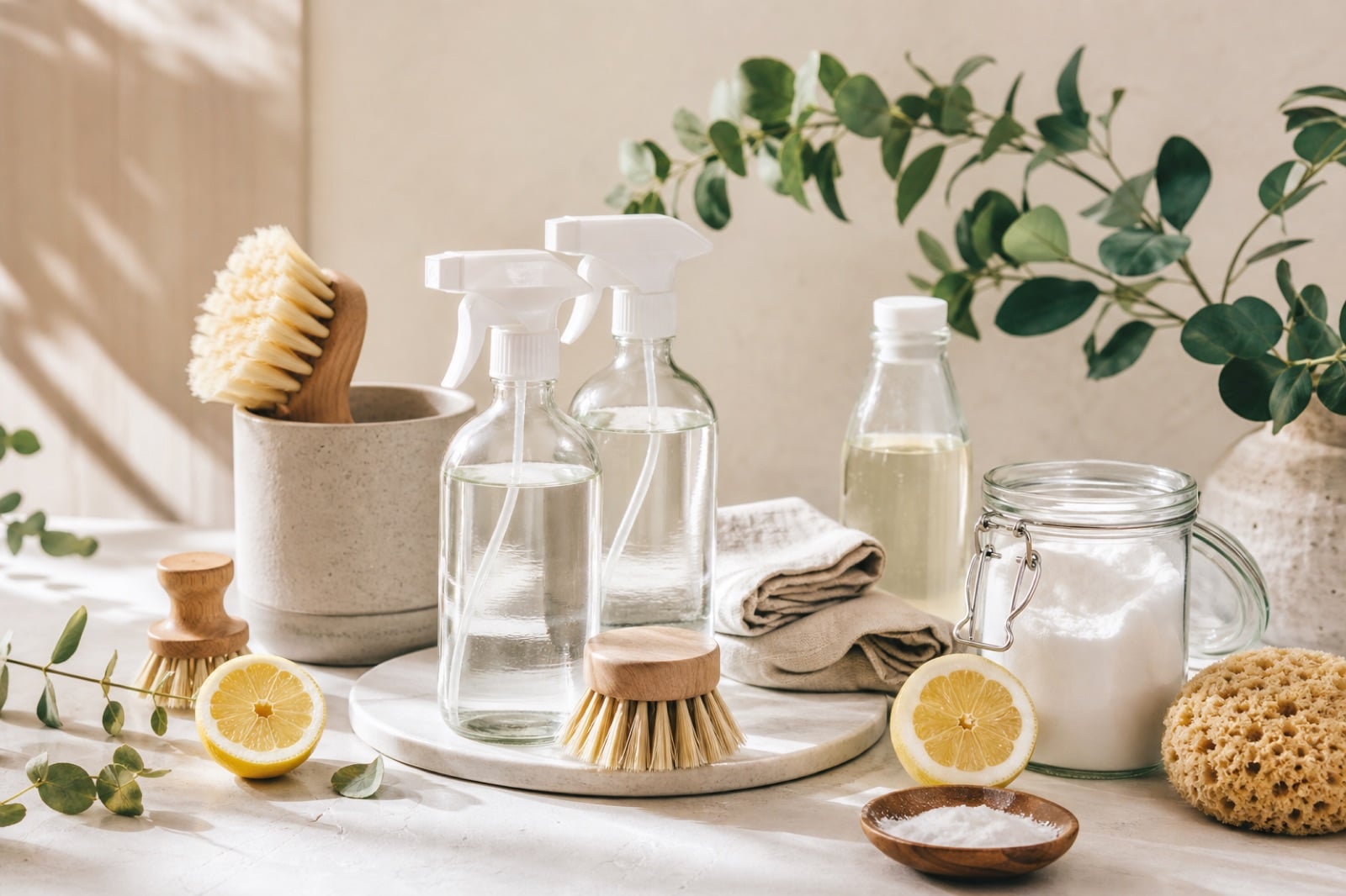 Eco-friendly cleaning supplies